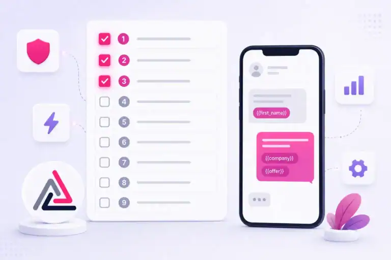 enterprise personalized-text marketing tool checklist