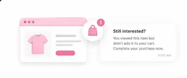 Browse abandonment