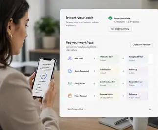 Import your book and map your workflows