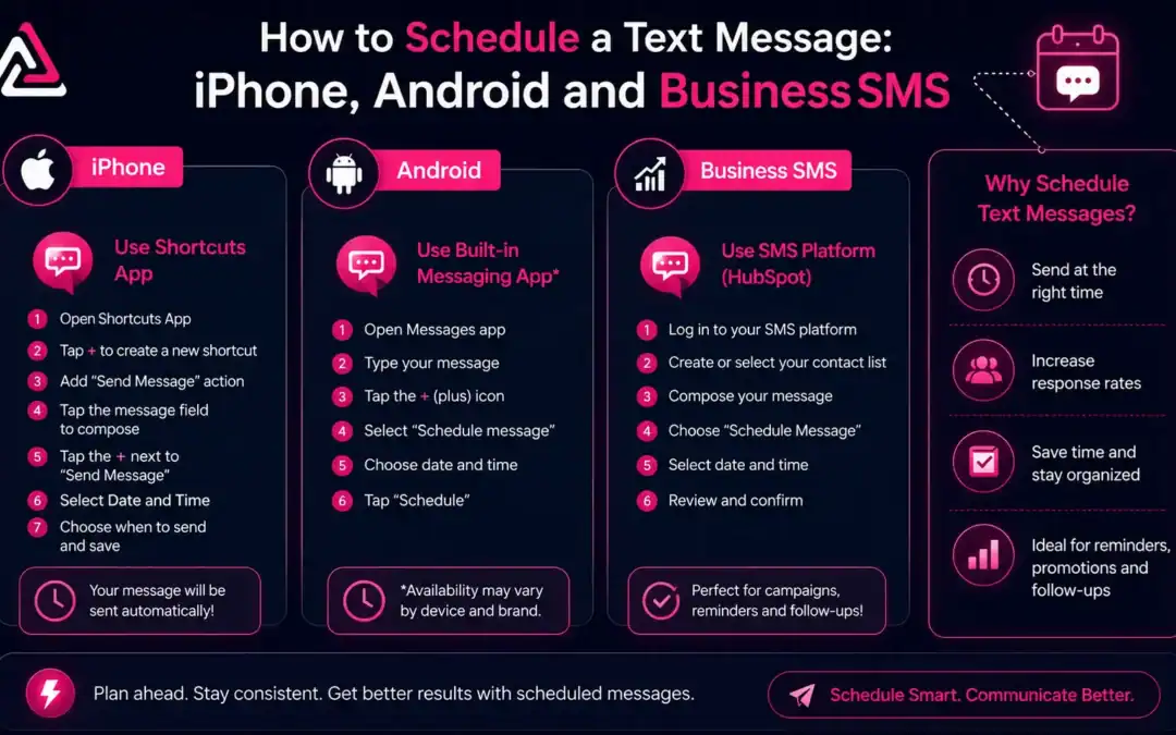 Schedule-text-Messages-Guide
