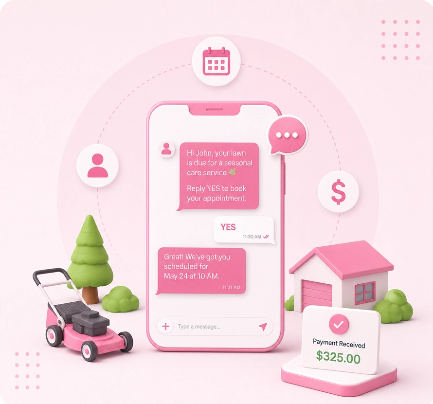 SMS Marketing for Lawn Care