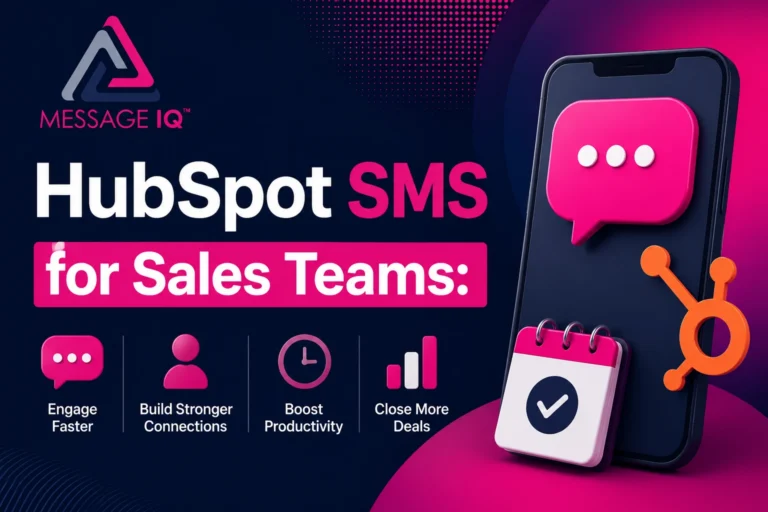 HubSpot SMS for Sales Teams