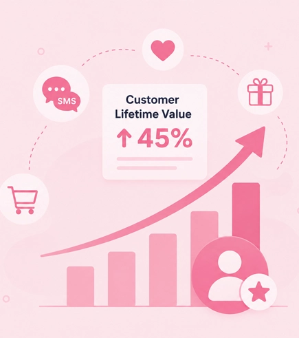 Customer Lifetime Value Increased via SMS Retention
